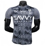 2025-26 Mens Al-Hilal third away  grey Player version soccer jersey