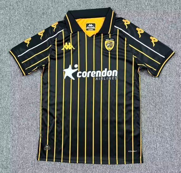 2025-26 Mens Hull City away Fans Soccer Jersey