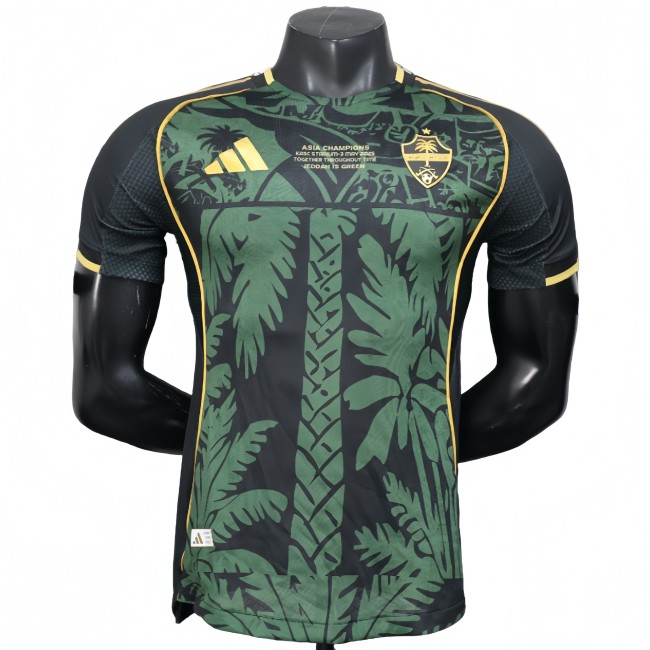 2025-26 Mens Al-Ahli Saudi Champion version  Player Special Edition soccer jersey