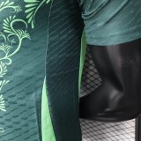 2025-26 Mens Algeria green Player  soccer Jersey