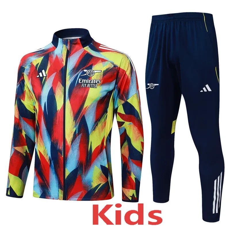 2025-26 Kids Arsenal  Colour Jacket Tracksuit