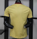 2025-26 Mens Arsenal yellow Player version soccer Jersey
