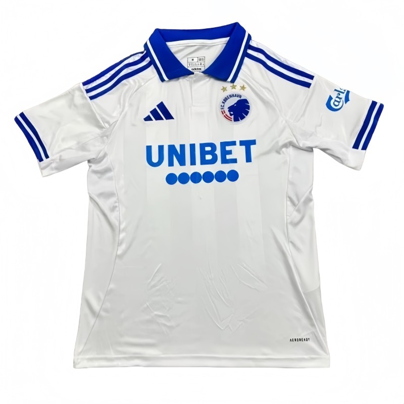 2025-2026 Mens FC Copenhagen home white Soccer Jersey
