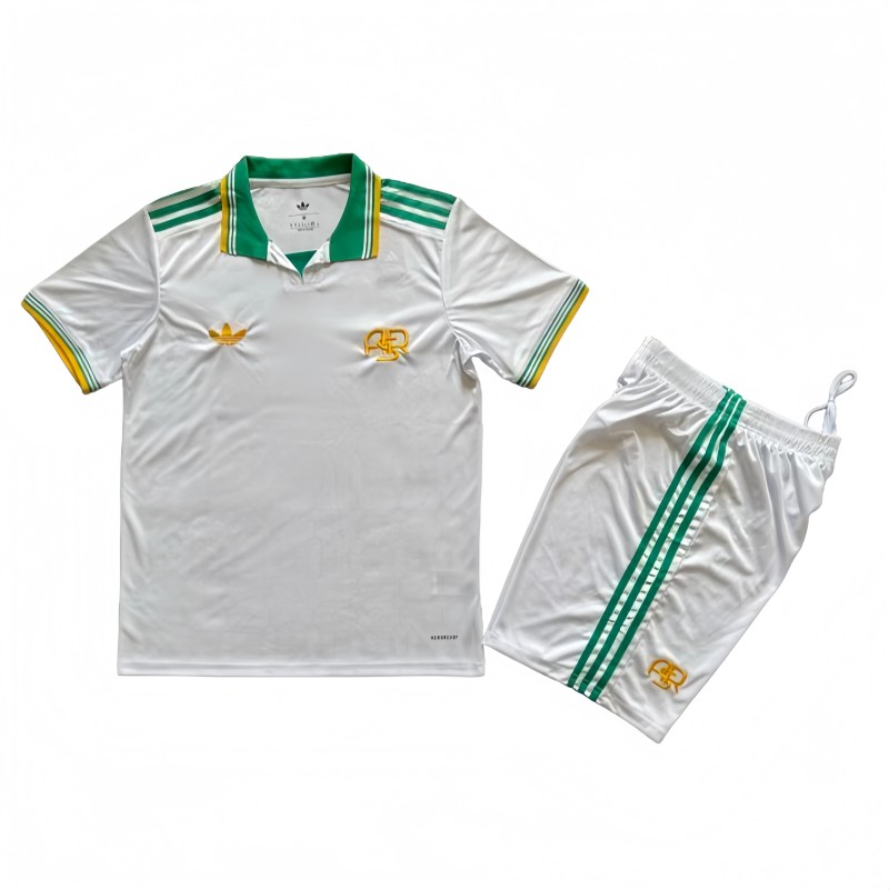 2025-26 Kids Roma Third away white soccer Jersey