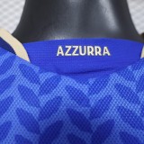 2026-27 Mens Italy home  Player version  blue soccer jersey