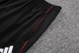 2025-26 Kids Benfica black half-pull Training suit