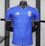 2026-27 Mens Italy home  Player version  blue soccer jersey