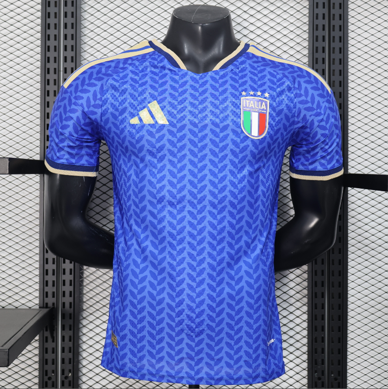 2026-27 Mens Italy home  Player version  blue soccer jersey