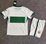 2025-26 KIDS Elche CF home white soccer jersey