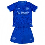 2025-26 Kids LeverKusen third away blue Soccer Jersey