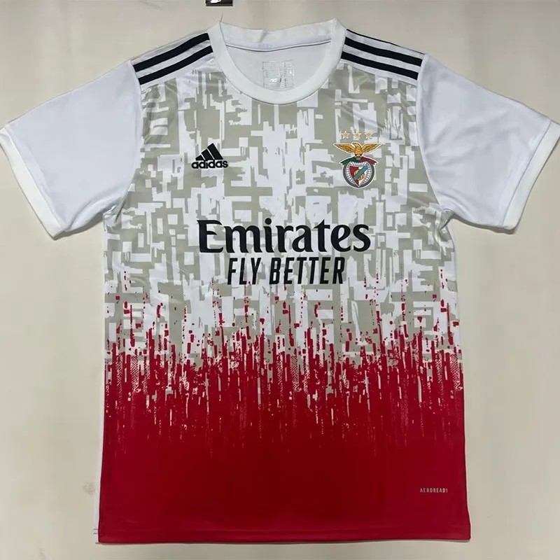 2025-26 Mens Benfica  Red White Special Edition Soccer Jersey