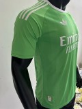 2025-26  Mens Arsenal Green Goalkeeper Player soccer Jersey