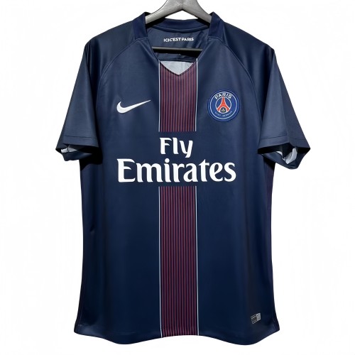 2016-17 Mens PSG Paris Home Retro Soccer Jersey