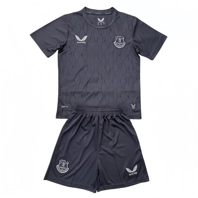 2025-26 Kids Everton  goalkeeper grey Soccer Jersey