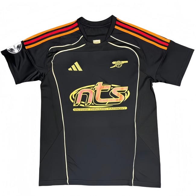 2025-26 Mens Arsenal Black Joint Edition soccer Jersey