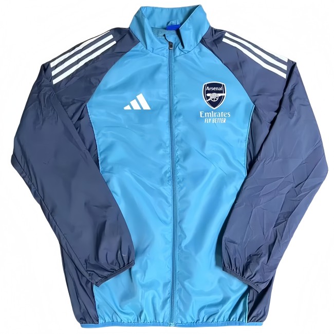 2025-26 Mens  Arsenal Lake blue Windbreaker