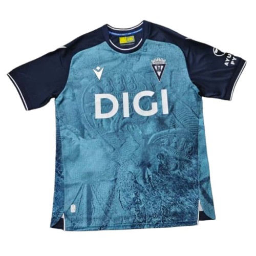 2025-26 Mens Cadiz  Third away blue  soccer jersey