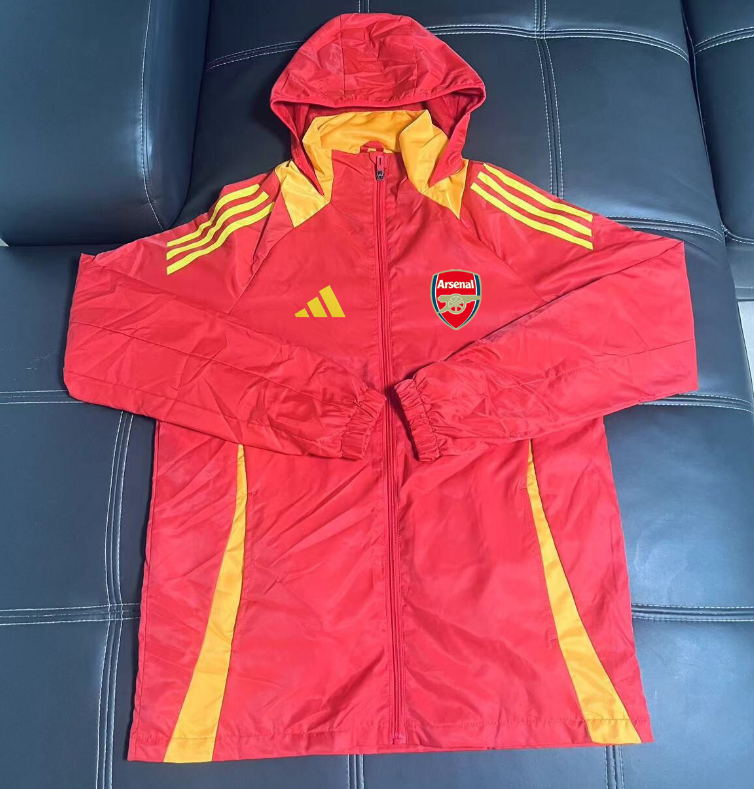 2025-26 Mens  Arsenal red  windbreaker