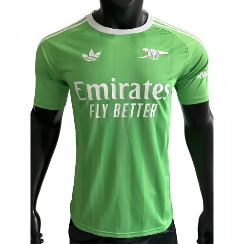 2025-26  Mens Arsenal Green Goalkeeper Player soccer Jersey