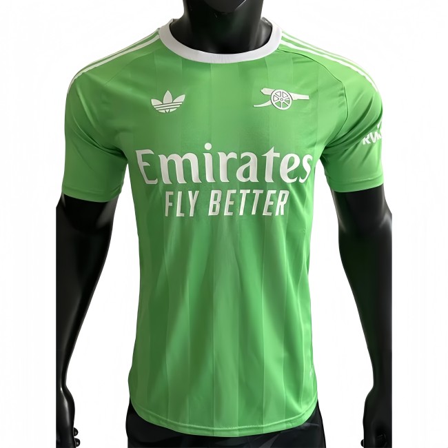 2025-26  Mens Arsenal Green Goalkeeper Player soccer Jersey