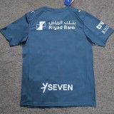 2025-26 Mens Al-Hilal Third away blue soccer jersey
