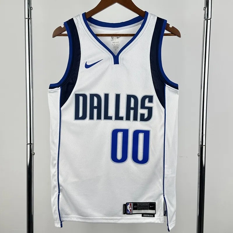 22-23 Dallas Mavericks CHRISTIE #00 White Top Quality Hot Pressing NBA Jersey