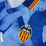1990-1991 Mens Valencia Away Retro Soccer Jersey