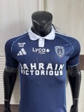 2025-26 Mens Paris FC home blue Player version  Soccer Jersey