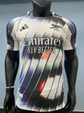 2025-26  Mens Arsenal White Purple  Player version soccer Jersey