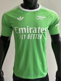 2025-26  Mens Arsenal Green Goalkeeper Player soccer Jersey