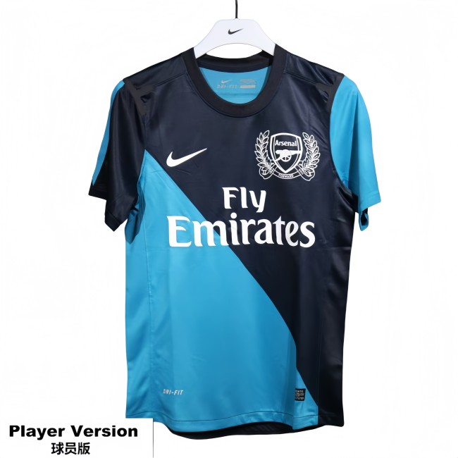 2011-12 Mens Arsenal Away Retro Player Version soccer Jersey