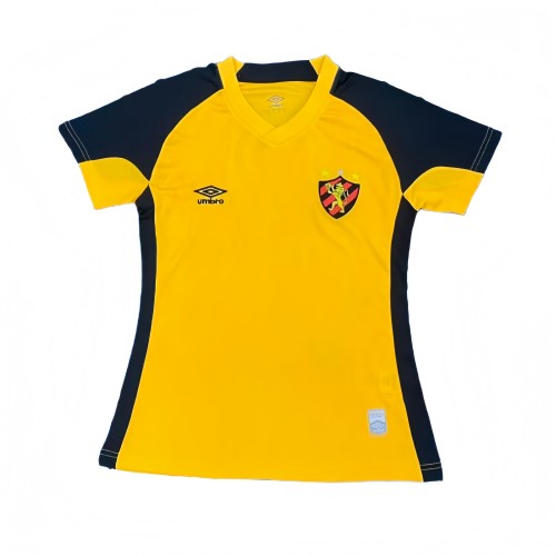 2025-26 Women Recife Sports away yellow Soccer Jersey