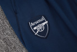 2025-26 Mens Arsenal Colorful Blue half  pull Tracksuit