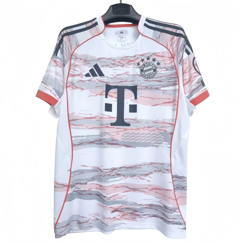 2025-26 Mens Bayern Munich Away 1：1 Authentic soccer Jersey
