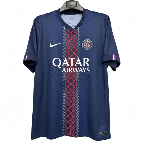 2025-26Mens PSG Home blue 1:1  Soccer Jersey