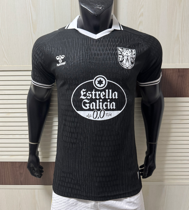 2025-26 Mens Celta black Player version soccer Jersey