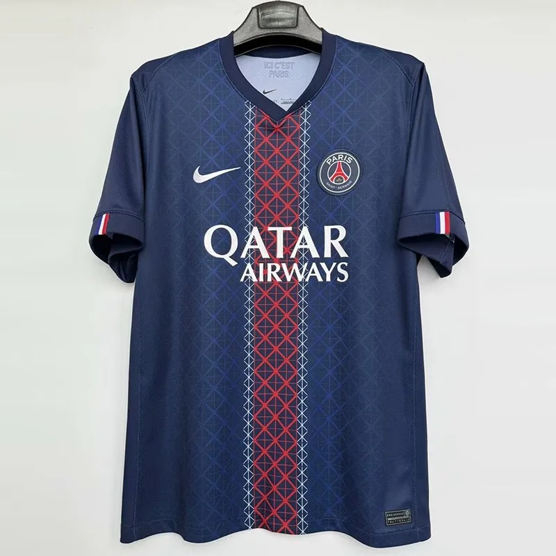 2025-26Mens PSG Home blue 1:1  Soccer Jersey