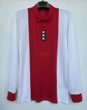 2025 Mens Ajax Red 125th Anniversary Edition  Long sleeves soccer Jersey