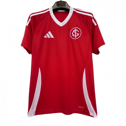 2025-26 Mens Internacional red home1:1 soccer Jersey