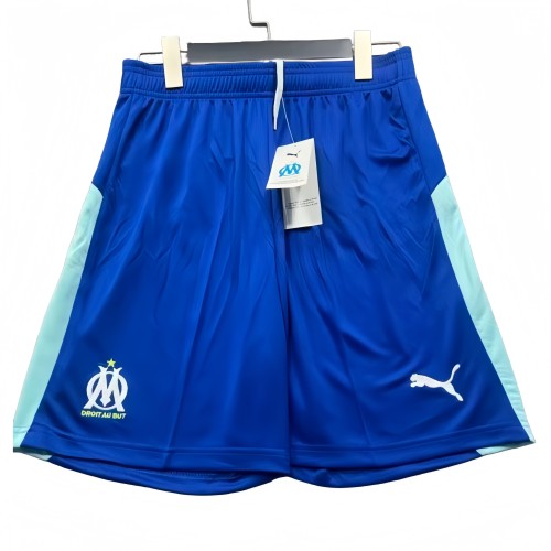 2025-26 Mens Marseille Third away blue  Shorts Pants