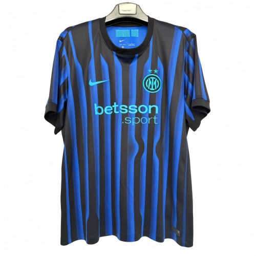 2025-26 Mens Inter Milan blue-black  Home 1:1  soccer  Jersey