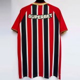 2025-26 Mens  Sao Paulo  red away 1:1 Soccer Jersey