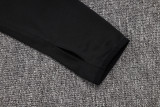 2025-26 Mens Algeria black half pull Tracksuit
