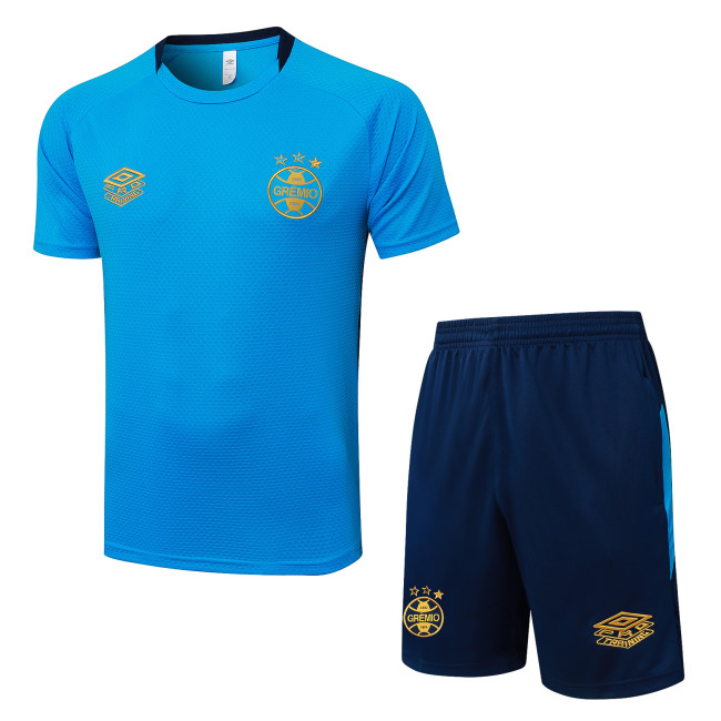 2025-26 Men’s Gremio Lake Blue Training Short Suit