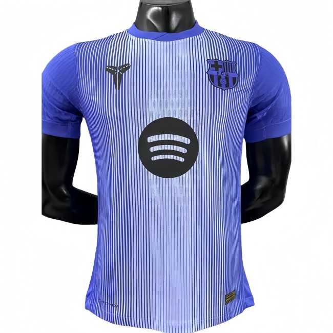 2025-26 Mens Barcelona Special Edition Purple Blue Player version soccer Jersey