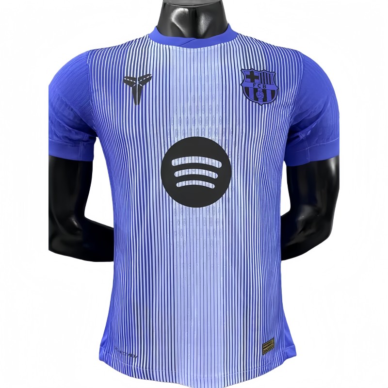 2025-26 Mens Barcelona Special Edition Purple Blue Player version soccer Jersey