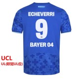 2025-26 Mens LeverKusen Third away blue Soccer Jersey