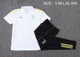 2025-26 Mens Juventus white  polo Tracksuit