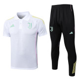 2025-26 Mens Juventus white  polo Tracksuit