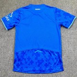 2025-26 Mens LeverKusen Third away blue Soccer Jersey
